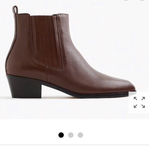 JCREW Brown Chelsea boots